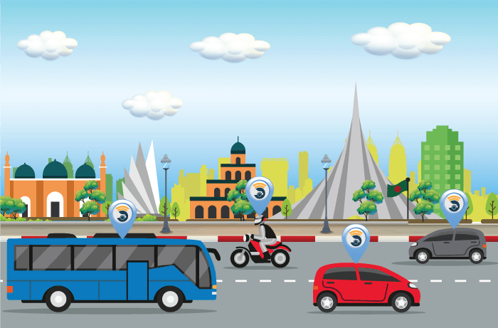 Real time vehicle tracking system